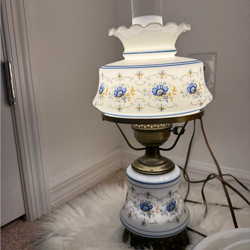 Vintage Floral ceiling light Only one piece - Picture 6 of 7
